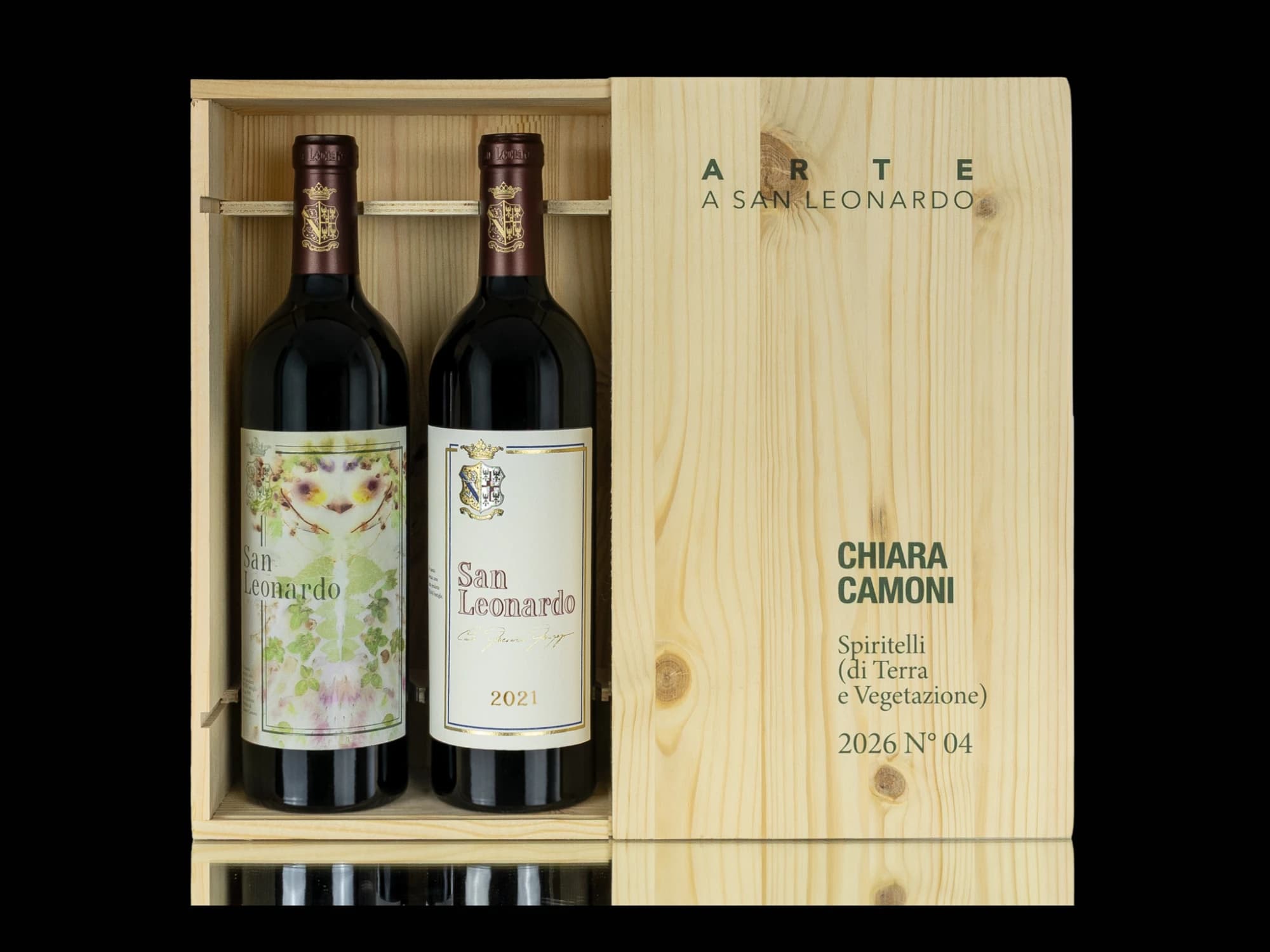 Cassa d'artista Spiritelli (di Terra e Vegetazione) di Chiara Camoni